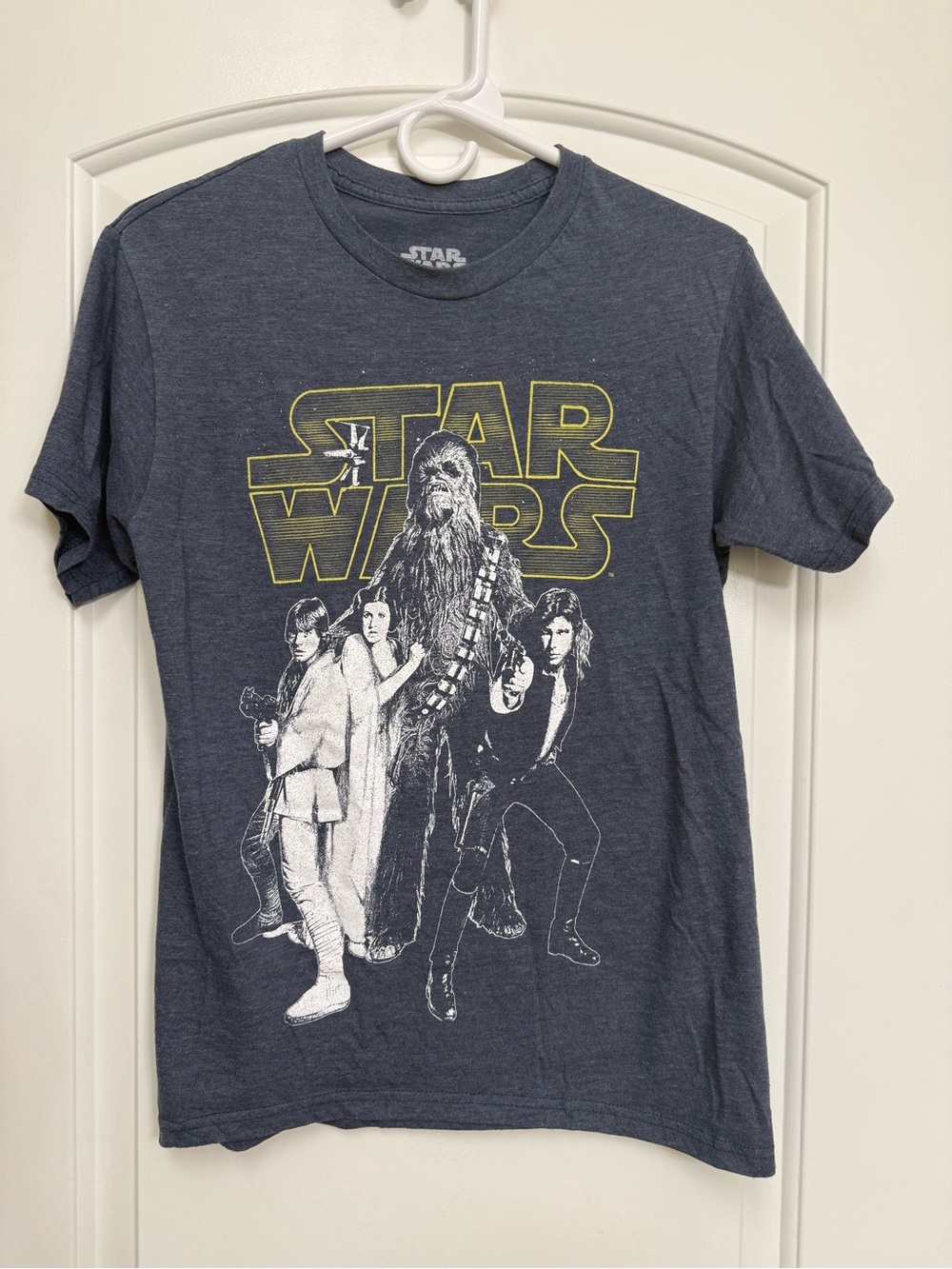 Star Wars Short-Sleeve Graphic Tee - Dark Blue & Yellow